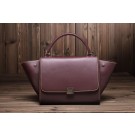 Fashion Celine winter best-selling model original leather 3342 burgundy JH06455NC66