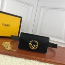 FENDI Kan I Leather Runaway Bag 13162 Black JH08699uq12