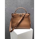 Fendi PEEKABOO Tote Bag 3559 brown JH08728JC57