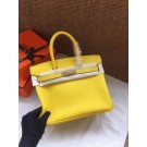 Hermes Birkin Tote Bag Original Togo Leather BK35 yellow JH01515bR82