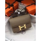 Hermes Constance Bag Epsom calfskin H0713 grey JH01506Xy49