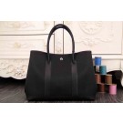 Hermes Garden Party waterproof fabric 6080 black JH01763uB47