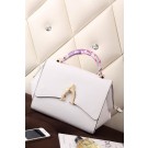 Hermes kelly 35CM stirrup top handle bag 30560 white JH01760RR94