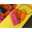 Hermes Original kelly espom leather to go woc Bag H4087 rose JH01214xA12