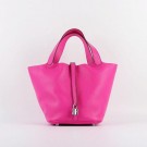Hermes Picotin Lock 22cm Bags togo Leather 8616 rose JH01848OW36