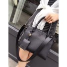High Quality Prada Bibliotheque Handbag in Calf Leather 1BA156 black JH05595My83