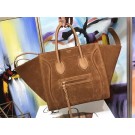 Imitation Celine LUGGAGE PHANTOM Tote Bag 3372 Wheat JH06288yF79