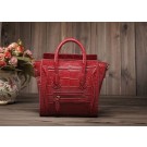 Imitation Celine winter best-selling model crocodile 3309 red JH06458mv84