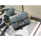 Imitation Hot DIOR 30 MONTAIGNE BOX BAG Mint Cloud Blue Box Calfskin M9204U JH06826CQ60