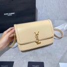 Imitation Hot SOLFERINO MEDIUM SATCHEL IN BOX SAINT LAURENT LEATHER Y63435 Beige JH07743Rl62
