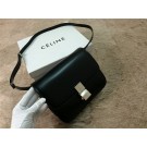 Knockoff 2015 Celine Classic retro original leather 11042 black JH06577ll66