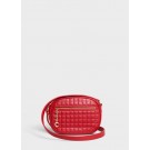 Knockoff CELINE CROSS BODY SMALL C CHARM BAG IN QUILTED CALFSKIN 188363 RED JH05987ll66