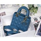 LADY DIOR MY ABCDIOR BAG Cannage Lambskin M0538O blue JH06715DO87