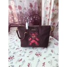 Prada Nylon cloth casual bag 1BG061 wine JH05662ys25