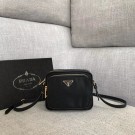 Prada Nylon Shoulder Bag 82022 black JH05159uq12