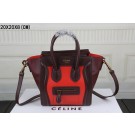 Replica 2015 Celine classic 3308 salmon pink&purplish red JH06481Qz32