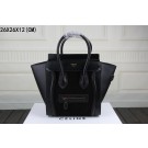 Replica 2015 Celine top quality nubuck leather with plain weave 3308-1 black JH06470ap60