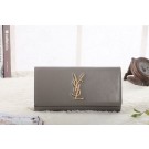 Replica 2015 Yves Saint Laurent hot style original leather 5486 khaki JH08465Hw86