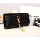Replica 2015 Yves Saint Laurent spring and summer new model patent leather 311212 black JH08445XB19