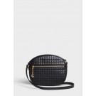 Replica CELINE CROSS BODY MEDIUM C CHARM BAG IN QUILTED CALFSKIN 188353 BLACK JH05993za44