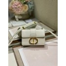 Replica Designer DIOR 30 MONTAIGNE BAG Calfskin mini M9204U Beige JH06764uT54