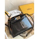 Replica Fendi PEEKABOO REGULAR 8BN290A Black JH08561QF99