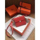 Replica Hermes Clutch Epsom calfskin H0589 red JH01452tp14