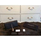 Replica Luxury 2015 Yves Saint Laurent collection serpentine platinum chain 311214 black JH08427hA88