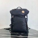 Replica Prada Re-Nylon backpack 2VZ135 black&orange JH05090kq23