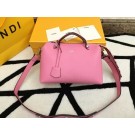 Replica Top Fendi BY THE WAY Bag Ferrari Leather 55207 Pink JH08759Rc30
