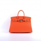 Top Copy 2015 Hermes Birkin 35CM H-35 gold hardware orange JH01846po42