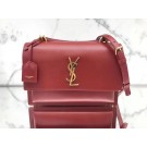 Yves Saint Laurent Calfskin Leather Tote Bag Y634723 Bright red JH07707fk36