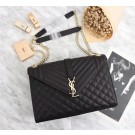 Yves Saint Laurent Cross-body Caviar leather Shoulder Bag 487256 black JH08176TK61