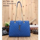 Yves Saint Laurent hot style shoulder bag 26585 royal blue JH08379cP55