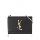 Yves Saint Laurent Kate mini Original leather Shoulder Bag Y593122 Black JH07788yN38
