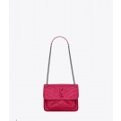 Yves Saint Laurent NIKI BABY IN LAMBSKIN 498893 rose JH07902eT55