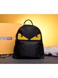 2014 Fendi New models nylon fabric with original leather 2222 black JH08835Aa30