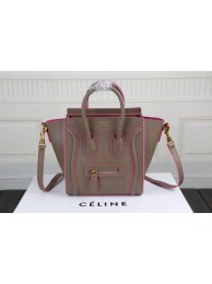 2015 Celine classic 3308 khaki&purple JH06480YR22