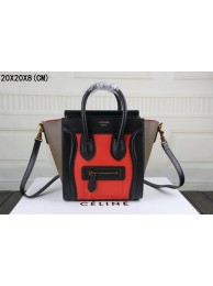 2015 Celine classic 3308 red&black&khaki JH06473bz90