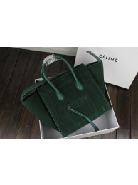 2015 Celine classic nubuck leather with original leather 3341-4 green black JH06523ul51