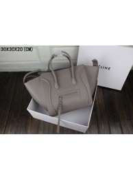 2015 Celine classic original leather 3341-1 gray JH06518uK17
