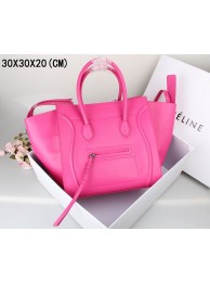 2015 Celine classic original litchi grain 3341-2 rose JH06529Fk29
