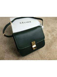 2015 Celine Classic retro original leather 11042 dark green JH06569gR91