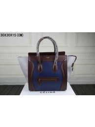 2015 Celine Collection 3308 royal blue&purplish red&gray JH06608yN38