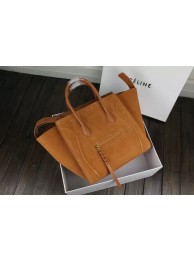 2015 Celine collection nubuck 3341-1 light coffee JH06585qZ31