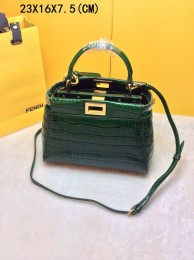 2015 Fendi new model crocodile 520885 green JH08800Qc12