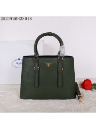 2015 Prada spring and summer new models 2821 dark green JH05766Nu37