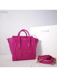AAA 1:1 CELINE NANO LUGGAGE BAG IN LAMINATED LAMBSKIN 189244-23 JH05903RI87
