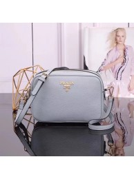 AAA 1:1 Prada Calf leather Shoulder Bag 1BH082 Light blue JH05604IL96
