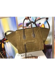 AAAAA Celine LUGGAGE PHANTOM Tote Bag 3372 green JH06290DU34